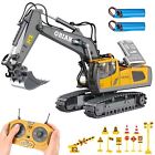 Orian Remote Control Excavator Toy 680 Degree Rotation Realistic Lights & Sounds