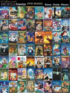 DVD Mania Pick Your Movies Disney Pixar Lucasfilm Family Combined Ship DVD Lot