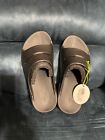 NWT OOFOS UNISEX OOAHH RECOVERY SLIDES/SANDALS BLACK MEN'S 9/WOMEN'S 11 USA