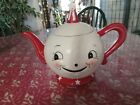 Johanna Parker Laughing Luna Carnival Cottage Teapot.(DISCONTINUED) Used Once!