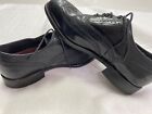 Florsheim Mens Oxfords Sz 9.5 EEE Wingtip Brogue black Leather dress shoes