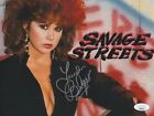 LINDA BLAIR Signed SAVAGE STREETS 8x10 Photo AUTHENTIC Autograph JSA COA Cert