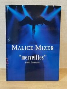 MALICE MIZER  Photo Book merveilles a deux dime dimensions GACKT 1998