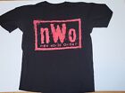 Vintage WCW NWO Shirt 1998 90's Size LARGE Black Wrestling WWE WWF Tee Rare L