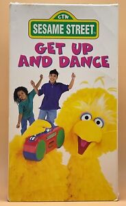 Sesame Street - Get Up and Dance VHS 1997 **Buy 2 Get 1 Free**