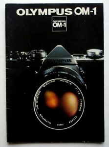 Olympus OM-1 Film Camera Sales Brochure, Vintage 1974