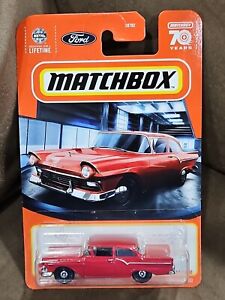 Matchbox 1957 Ford Custom 300 Red  21/100 2023 70 YEARS FAST SHIPPING