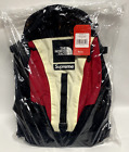 Supreme x North Face Expedition Backpack TNF Red Papyrus Box Logo RARE Brand New