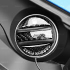 Carbon Fiber Car Interior Fuel Tank Cap Cover Decoration Sticker Car Accessories