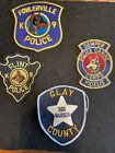 Vintage Obsolete K9 Police Patches Mixed Lot Of 4. Item 325