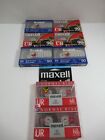 New ListingNew In Plastic Mixed 8 Count Lot Audio Cassettes Maxell & Scotch 60 & 90 Minutes