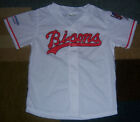 Rare AUTHENTIC Replica BUFFALO BISONS Button-Down THROWBACK JERSEY Youth/Boys XL
