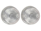 1960-62 Falcon Lenses Backup Lamp Clear Pair 60-63 Ranchero 62-63 Comet Ford New (For: More than one vehicle)