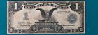 1899 Large $1 Silver Certificate Note Black Eagle