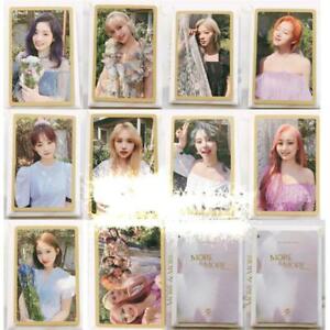 Kpop TWICE MORE & MORE Album Photocard MOMO NAYEON Self Made Photo Cards Poster