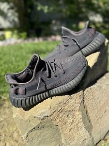 Size 6 - adidas Yeezy Boost 350 V2 Low Black Non-Reflective