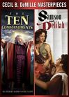 The Ten Commandments / Samson and Delilah [New DVD] Gift Set