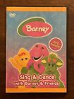 Barney DVD Sampler Sing & Sance With Barney And Friends 2008 Rare 13 Minutes