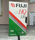 Brand New Fujifilm Fuji HQ120 VHS 6 Hour Blank Video Tape Sealed SP 2 Hour LP EP