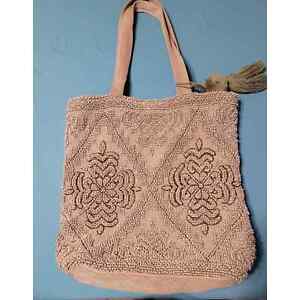 Lovestitch Beaded Day Trip Tote Bag