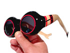 SEXY LEGS GLASSES Sunglasses Funny Goggles Clout Mod Garter Belt Eye Gag Black