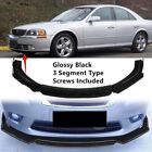Add-on Universal Fit For Lincoln LS 2000-2006 Front Lip Spoiler Splitter 2 Layer