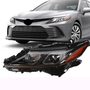 For 2021 2022 Toyota Camry LE SE LED Headlight Driver Left Side Black Trim (For: 2021 Toyota Camry)