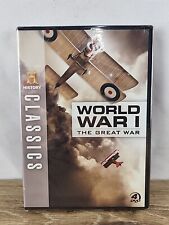 History Classics: World War I - The Great War (DVD, 2012, 4-Disc Set) NEW