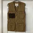 Orvis Heavy Canvas Fishing Vest Men’s Small Outdoor Fly Fishing Photography VGC