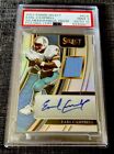 New Listing2021 Select Earl Campbell Auto With Player Worn Patch /75 PSA 9 With 10 Auto