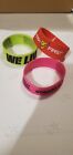 Set of 3 Musclepharm Arnold BSN rubber Wristbands Olympia promo cellucor BPI