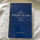 THE POWER OF FIXED STARS, JOSEPH RIGOR, 1979, 1st EDITION, ASTROLOGY