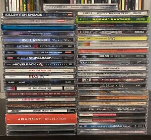 Lot Of 42 Rock Metal Alt CDs Opeth Manson Nevermore Killswitch Skillet Metallica