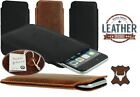 3C SLIM CASE COVER HANDMADE OF GENUINE LEATHER DURABLE SLEEVE POUCH FOR PHONES