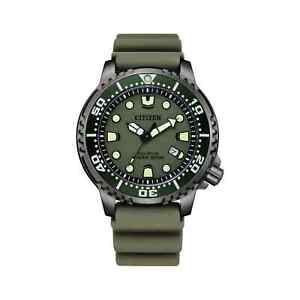 Citizen Men's Promaster Green Dial Watch - BN0157-11X NEW