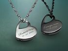 Personalized Heart Urn Necklace Cremation Urn For Ashes Memorial Keepsake Gift