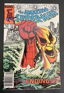 Amazing Spider-Man 251, ☠️ Death Of Hobgoblin, Newstand Copy. VF 8.0.