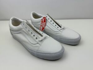 Vans Old Skool 721454 Men’s Custom White Sneakers Size 11 “Mr. Staples”