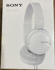Sony MDRZX110/WHI ZX Series Stereo Headphones, MDR-ZX110 White