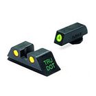 Meprolight Tru-Dot Sights for Glock 9mm/357 Sig/.40 S&W/.45 GAP, Green/Yellow