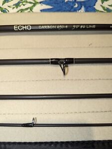 fly rods used 9 ft 6 wt