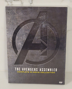 The Avengers Assembled Complete 4 Movie Collection ( DVD SET ) ~New & Sealed~