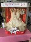 1989 Mattel Happy Holidays Special Edition Barbie w Snowflake Ornament