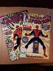 Spiderman comic lot-(2)books, spectacular spiderman #158,Amazing spiderman #341