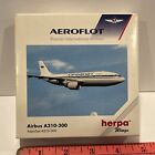 1:500 Herpa Aeroflot Russian International Airlines Airbus A310 Jet Model Scale