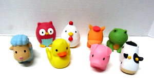 Munchkin Barnyard Friends Squirts Bath Toys Multi Set 8 Baby Developmental Toys