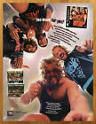 1998 WCW Nitro N64 PS1 Print Ad/Poster 90s Wrestling Art Razor Ramon Big Show