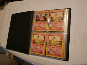 Pokemon TCG Collection Lot FULL BINDER 80 Cards Vintage WOTC ONLY Fossil Base