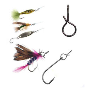 5/8/11mm Fast Snaps COMBO Quick Link No Knot Clip Fly Lure Fas Snap +Free Ship