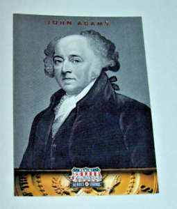 New Listing2012 Panini Americana US President John Adams  Card